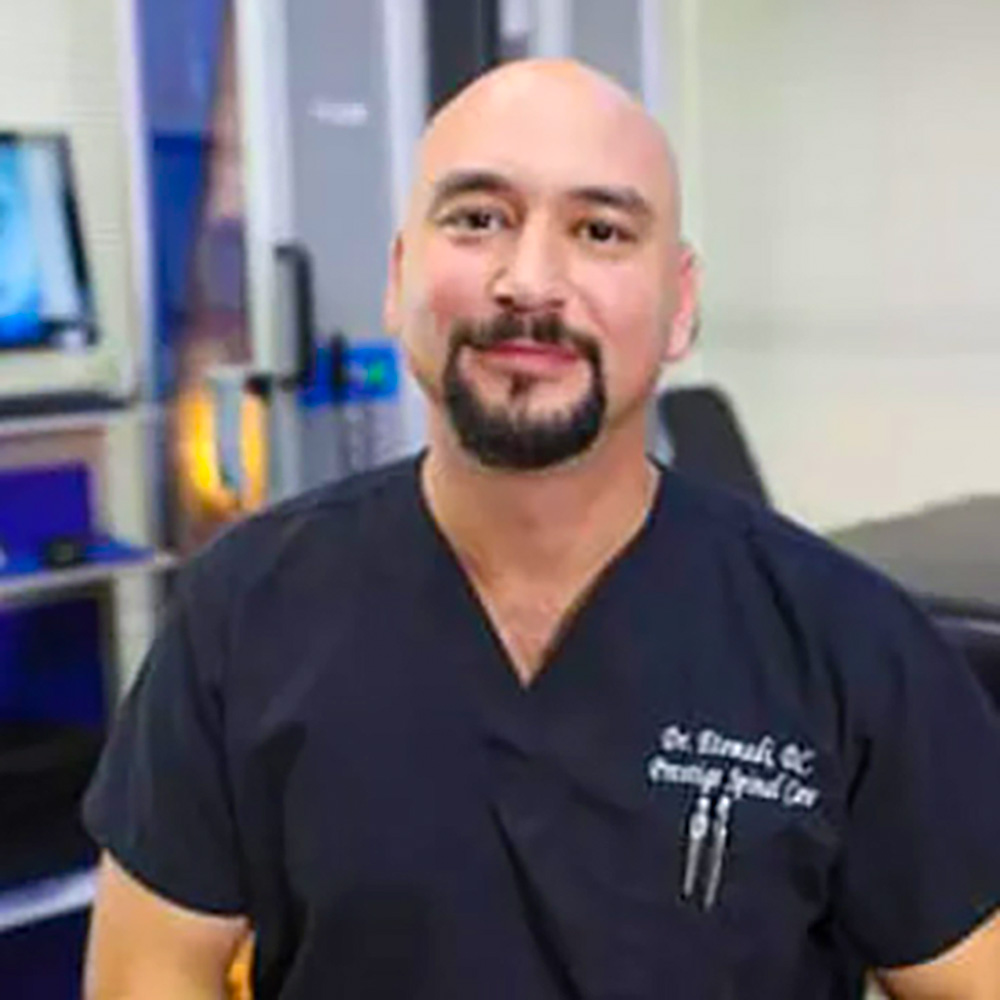 Dr. Dustin Etemadi, DC — Prestige Spinal Care, The Woodlands TX